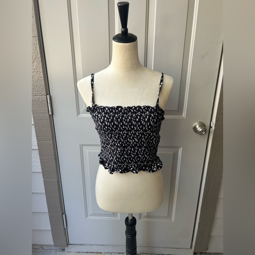 Hollister Smocked Top